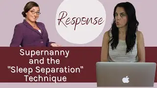 ​@Supernanny 's Celeb-Sleep Routine: @babysleeptrainer’s Response