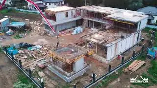 Строительство двухэтажного загородного дома. КП 