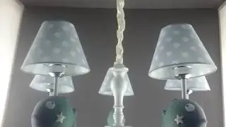 Люстра в детскую «Рыбки»