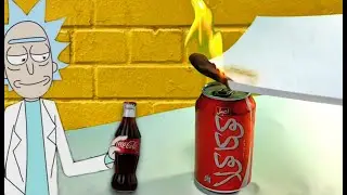 coca cola experiment at home🥤🔞|how to make fire with coca cola😱 #short