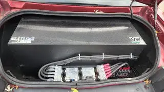 2 sundown x v.3 12s on salt 6k  in a hemi challenger