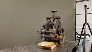 W.W.Oliver Double Gear Hand Rolling Machine Part 2 -- Disassembly
