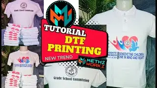 Level Up Printing Business with DTF Printing - Durable, Fast, and Clean! | Tutorial by Methz Workz