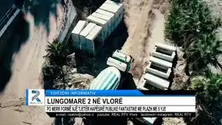 Lungomare 2 në Vlorë / Po merr formë një tjetër hapësirë publike fantastike me plazh me 5 yje