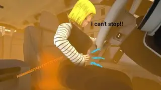 Android 18 Farts in Car (SFM Fart Animation)