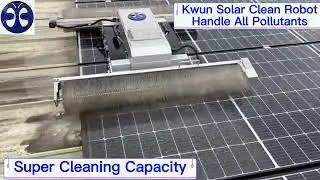 How dirty of your solar project and please check our Kwun clean On Roof Solar with super cleaningggg