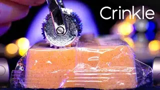 Perfect Crinkle ASMR 2 / Spiky and Plastic, Vinyl Triggers for Sleep (No Talking)
