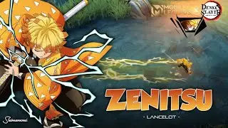 SCRIPT SKIN MOBILE LEGENDS ANIME VERSION, LANCELOT ZENITSU AGATSUMA - FULL EFFECT & VOICE