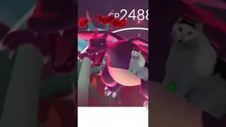 Shiny Dynamax Charizard! CAN WE MEGA EVOLVE IT?? #pokemongo #gaming #shorts