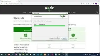 install node js version 14.15-4 LTS for windows