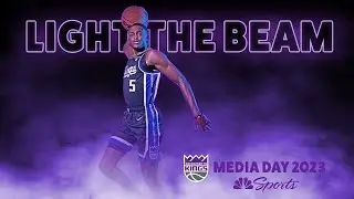 Sacramento Kings MEDIA DAY 2023 • NBC SPORTS #NBA # Basketball