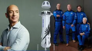BILIONEA JEFF BEZOS apaa hadi katika ANGA za mbali na ROKETI yake
