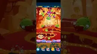 Angry Birds Pop Bubble Shooter-Level 677 3 STARS NO BOOSTERS 