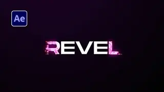 Glowing Digital Pixel Logo Reveal | After Effects Tutorial ( Beginner )