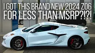 So I bought a 2024 Corvette Z06!! My FOURTH C8