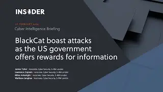 CIB | BlackCat boast attacks as the US government offers rewards for information | S-RM