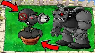 Doom Gatling Pea vs Gargantuar vs Dr. Zomboss - Plants vs Zombies