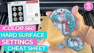Uninet iColor 560 Printer: Best Hard Surface Settings for Acrylic