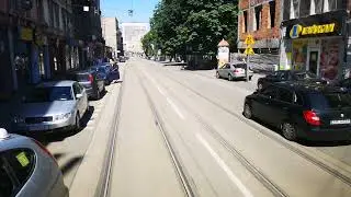 Chorzów Rynek - Chorzów Batory Dworzec PKP [Przejazd przez Hajducką] - Tramwaje Śląskie S.A.