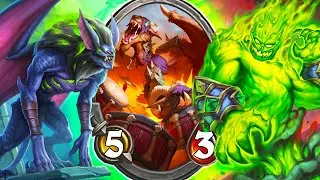 Buffing Tavern And Golden Felbat | Hearthstone Battlegrounds