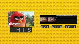 The Angry Birds Movie Teaser Trailer but all the shots are exactly as they are in the final film