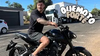 INDO TRABALHAR DE MT-09 MATTE BLACK