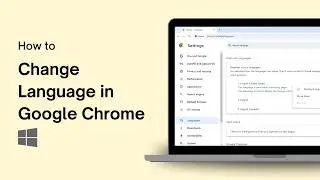 How to Change Language in Google Chrome