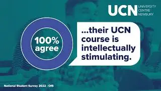 UCN courses are intellectually stimulating