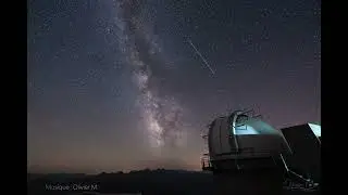 Timelapse Voie Lactée Pic du Midi de Bigorre