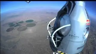 Felix Baumgartner's freefall