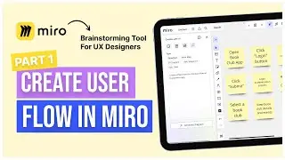 Introduction to Miro: An AI brainstorming tool for UX designers | Part-1🧾✨