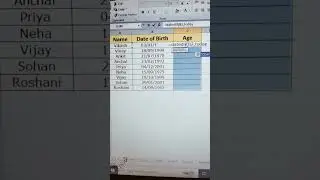 Technical funda Excel formula 