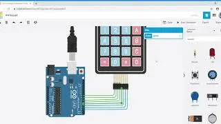 How to interface  4*4 keypad to Arduino UNO