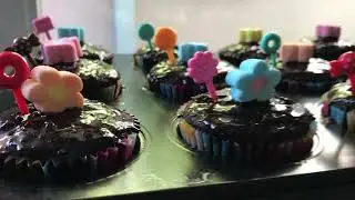 Chocolate cupcake #shorts #shorts2024 #baking