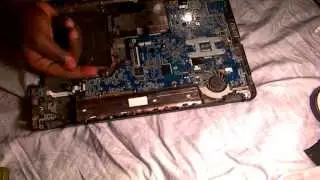 COMPAQ CQ56 Model Notebook: Dissemble and Cleaning It Out (tutorial/DIY) 2013