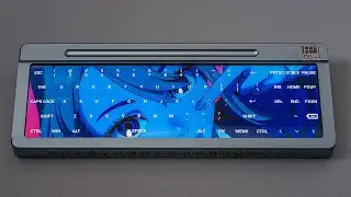 This Keyboard Is A Giant Touch Screen?