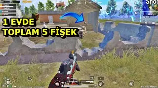 BİR EVDE TOPLAM 5 FİŞEK ! MÜTHİŞ MAÇ PUBG MOBİLE