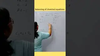 Chemical equation ko kaise balance kare #shorts #short #viral #chemistry