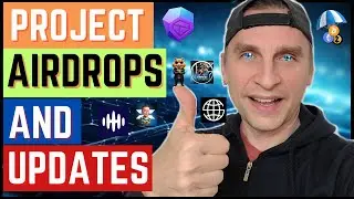 Project Airdrops and Upcoming Updates #thecryptofather #airdrops #cryptoairdrops