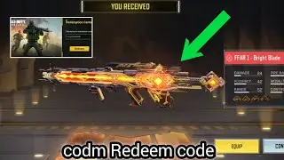 Mythic FFAR1 Bright Blade Gun Redeem code codm 2023 | cod mobile Redeem code | codm Redeem code 2023