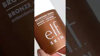 ELF COSMETICS | SKIN BRONZING DROPS SHADE ROSE GOLD 🤎✨ #elfcosmetics #bronzemakeup #affordablemakeup