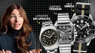 Cartier Fixed the Santos, NEW OMEGA Teaser | WATCH NEWS
