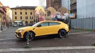 New Yellow Lamborghini Urus