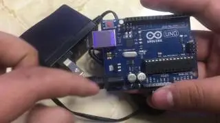 External power supply for Arduino.
