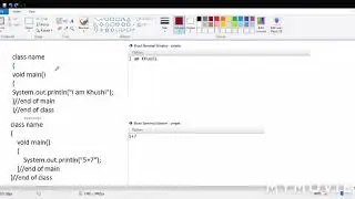 Simple programs on JAVA
