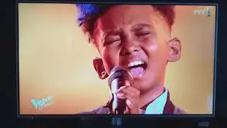 The voice kids la finale  soan chante Daniel balavoine