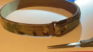 How To Sew An Inner EDC Belt