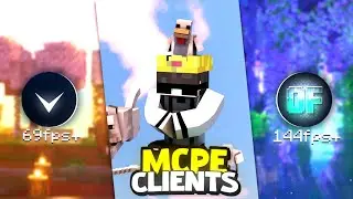 Top 3 Best Lag Fix and Pvp Clients for Mcpe 1.21+ | Minecraft Pe Clients 1.21+