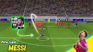 LIONEL MESSI POTW CARD REVIEW eFOOTBALL 2025