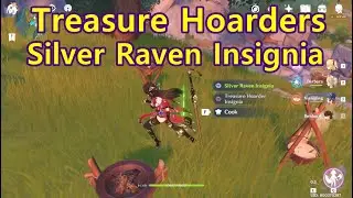 Treasure Hoarder Silver Raven Insignia Locations | Genshin Impact